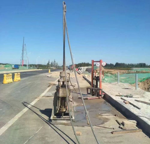 乳源公路高聚物注浆加固